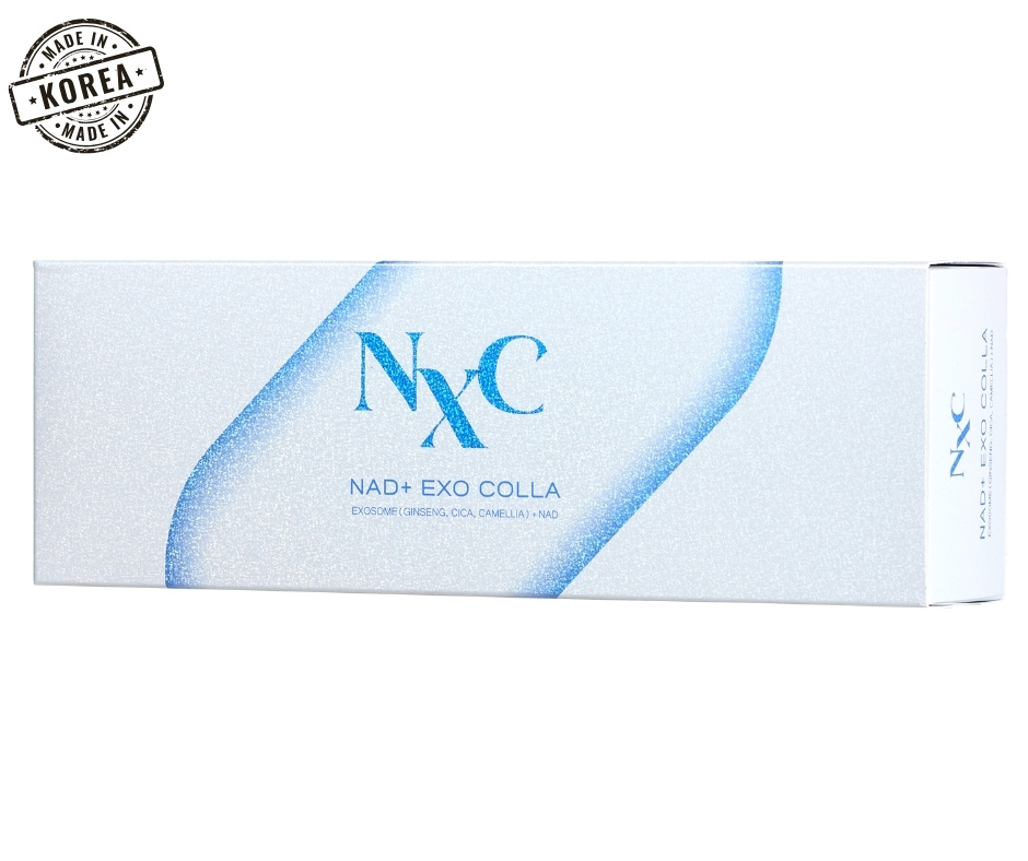 NXC NAD+ Szérum Exoszóma+PDRN+Kollagén+Peptid tartalommal professzionális használatra 1 doboz 5+5 ampulla 