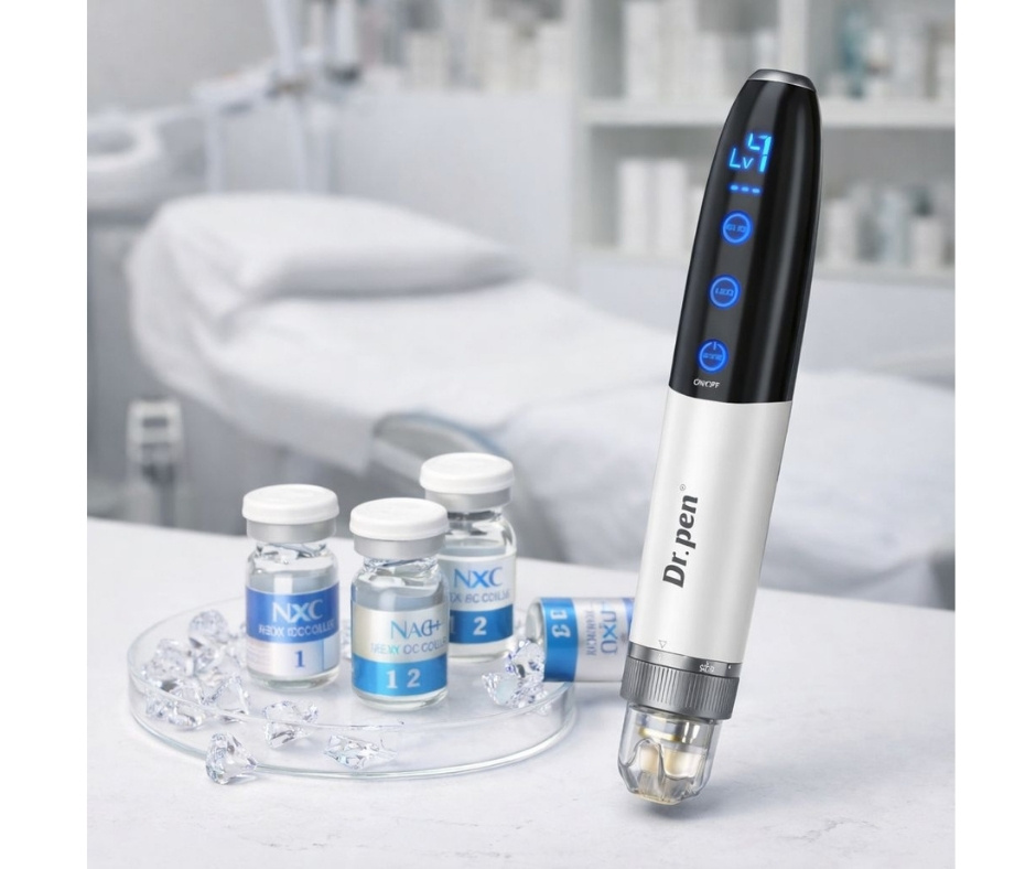 Dr. pen Q1S 3in1 Tűs Mezopen Mikroárammal és Led Terápiával Dr. pen Q1S 3in1 Tűs Mezopen Mikroárammal és Led Terápiával