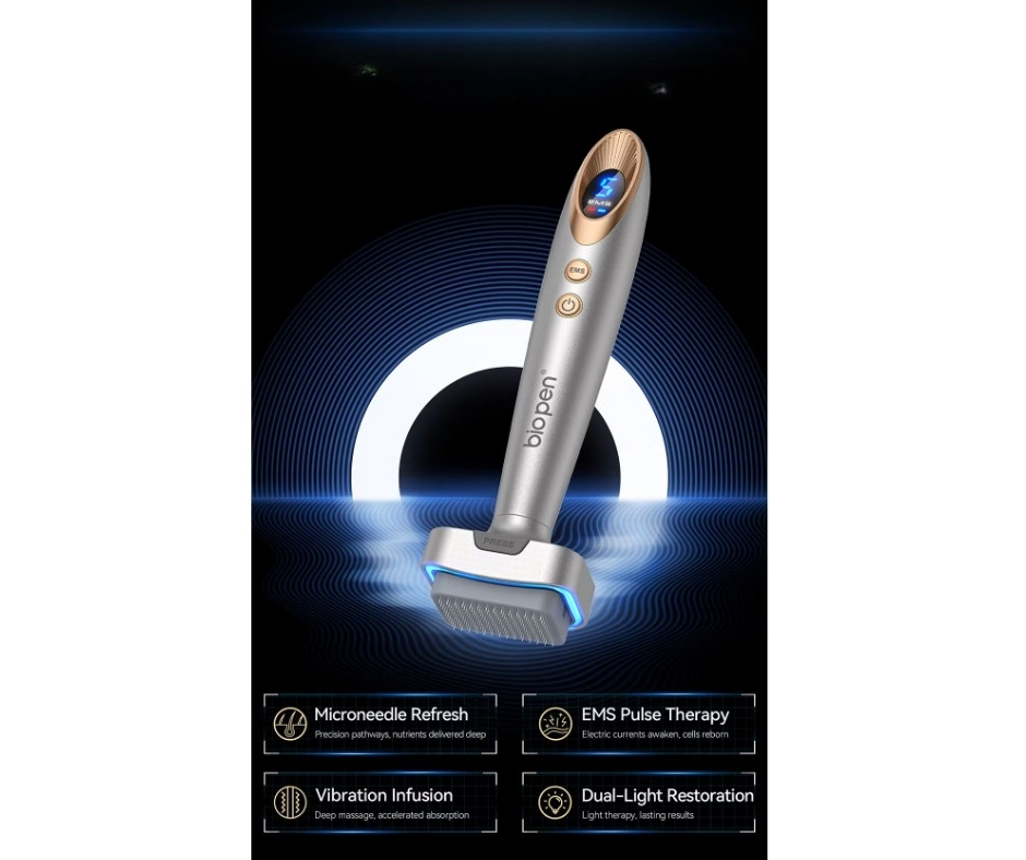 Mezostamp Tűs Mezopen Mikroárammal és Led Terápiával Ez a multifunkciós mezopen a kezed alá dolgozik: Mezostamp Tűs Mezopen Mikroárammal és Led Terápiával Ez a multifunkciós mezopen a kezed alá dolgozik: