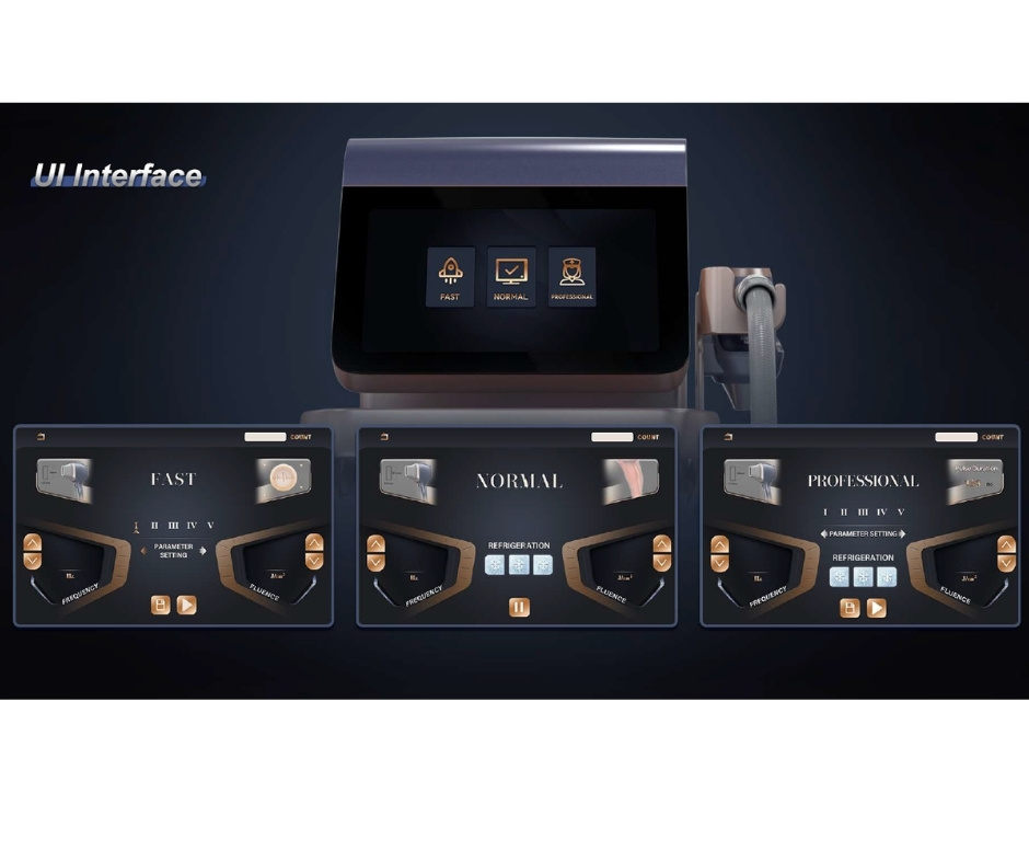 Sensys Lux Pro Triwave Dióda Lézeres Szőrtelenítő Gép 3000W kijelző